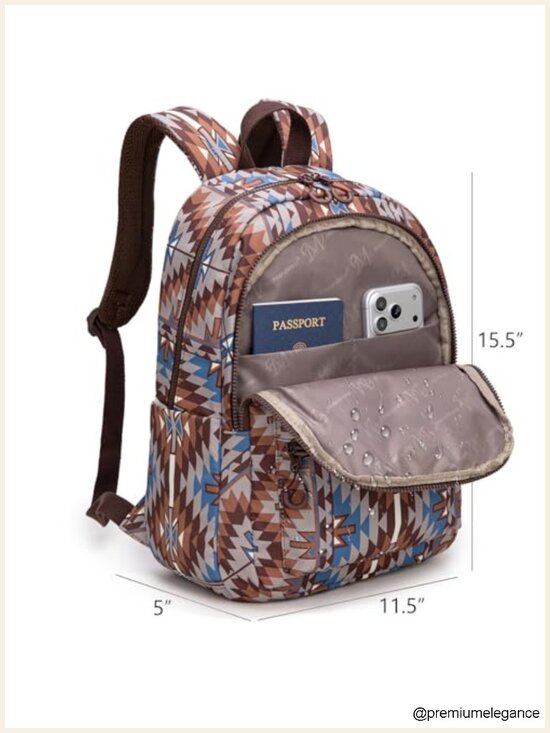 Western Aztec Backpack Purse Lightweight Casual Daypack Waterproof Nylon Travel main image 5